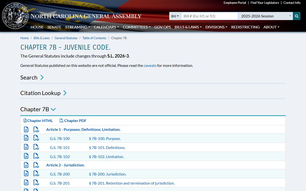Durham County court records North Carolina juvenile restrictions
