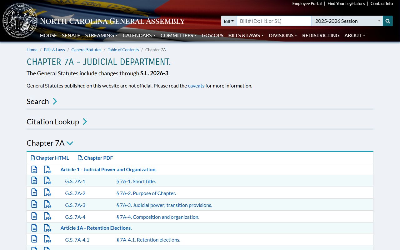Durham County probate records North Carolina Judicial Department statutes